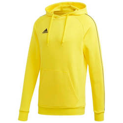 Herren Sweatshirt adidas MS CORE18 gelb mit Kapuze XXL
