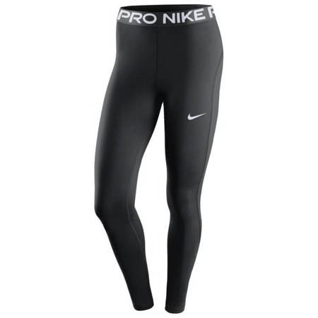 Nike Pro 365 Damen Leggings Hose Schwarz Lang L